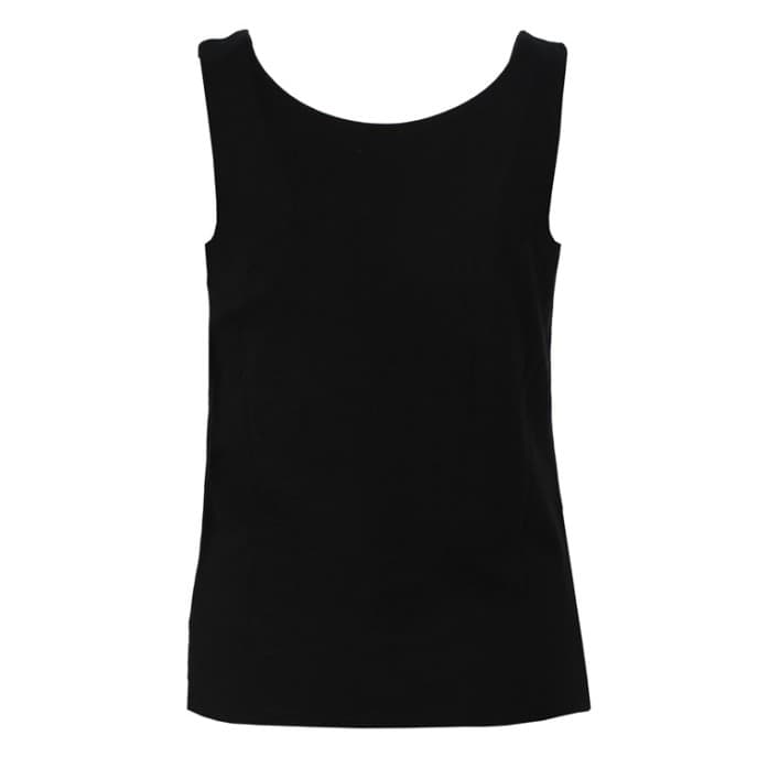 Enjoy Top dubbel voorpand - Zwart